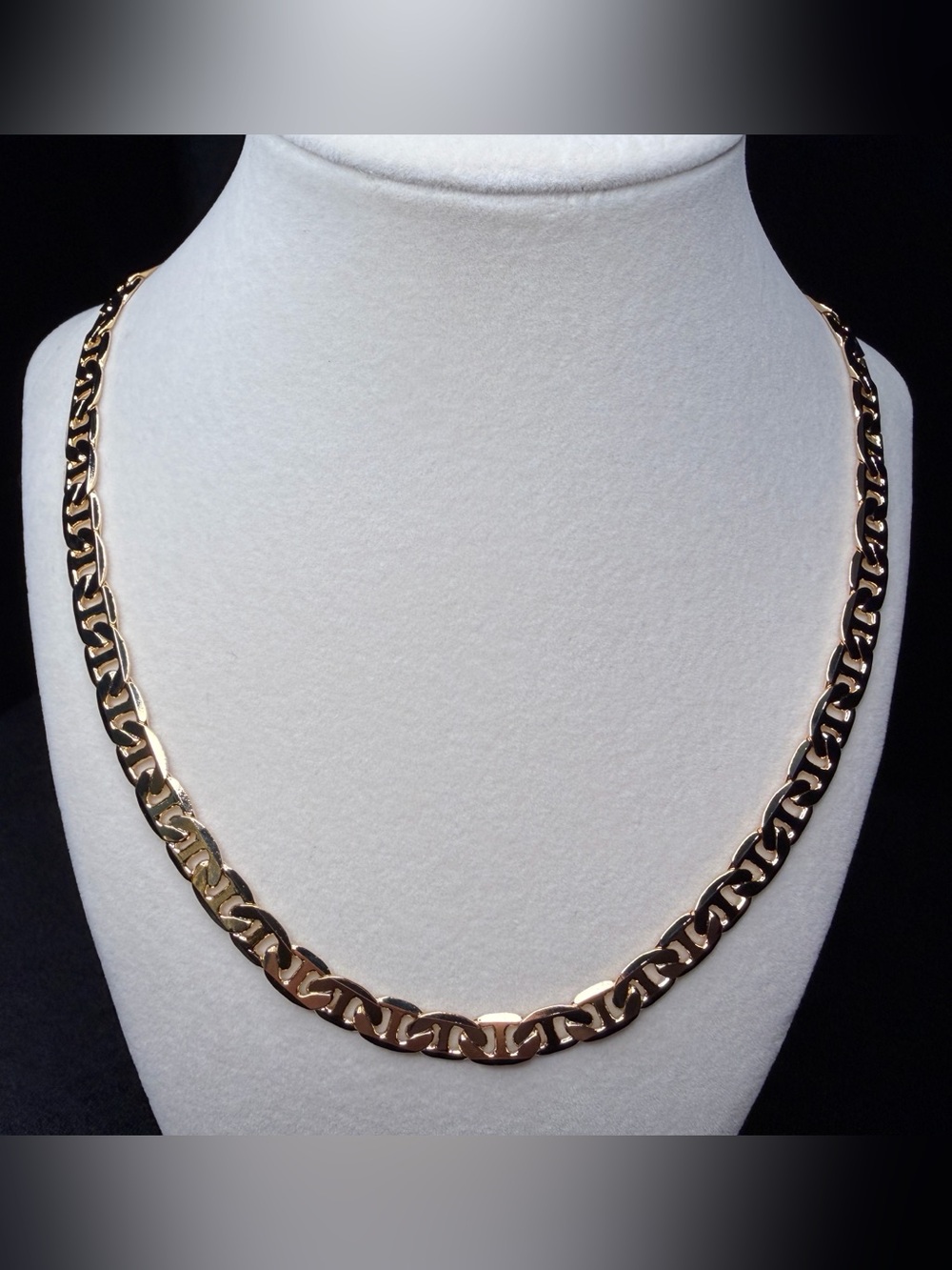 Mariner 20in 8MM 14K Stamped Premium Finish Necklace Shine Bright w/This One